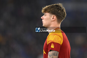 2023-05-11 - Nicola Zalewski of A.S. Roma during the first leg of the Semi-final of the UEFA Europa League between A.S. Roma vs Bayer 04 Leverkusen on May 11, 2023 at the Stadio Olimpico in Rome. - SEMIFINAL - AS ROMA VS BAYER 04 LEVERKUSEN - UEFA EUROPA LEAGUE - SOCCER