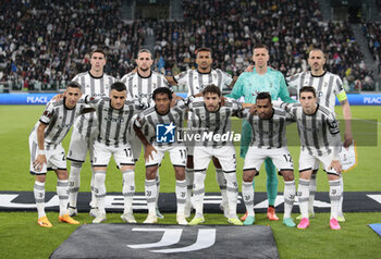 2023-05-11 - Juventus Fc Team picture during the Uefa Europa League semi-final, first leg, football match between Juventus Fc and Sevilla Fc on 11 May 2023 at Allianz Stadium, Turin, Italy. Photo Nderim Kaceli - SEMIFINAL - JUVENTUS FC VS SEVILLA FC - UEFA EUROPA LEAGUE - SOCCER
