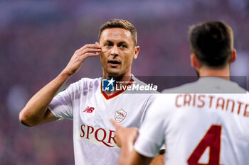 2023-05-18 - Nemanja Matic of AS Roma during the UEFA Europa League, Semi-finals, 2nd leg football match between Bayer 04 Leverkusen and AS Roma on May 18, 2023 at BayArena in Leverkusen, Germany - FOOTBALL - EUROPA LEAGUE - LEVERKUSEN V ROMA - UEFA EUROPA LEAGUE - SOCCER