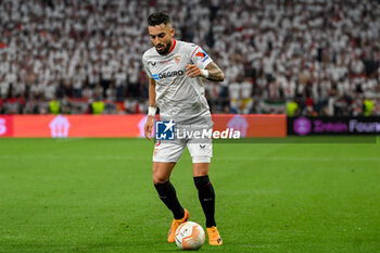2023-05-31 - Sevilla FC’s Bono during Europe League final soccer match between AS Roma vs. Sevilla at the Puskas Arena in Budapest, Hungary, 31st of May 2023 - FINAL - SEVILLA FC VS AS ROMA - UEFA EUROPA LEAGUE - SOCCER