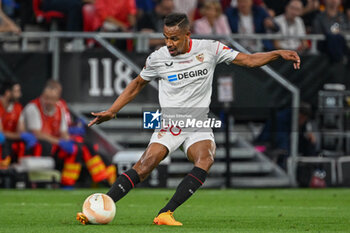 2023-05-31 - Sevilla FC’s Fernando during Europe League final soccer match between AS Roma vs. Sevilla at the Puskas Arena in Budapest, Hungary, 31st of May 2023 - FINAL - SEVILLA FC VS AS ROMA - UEFA EUROPA LEAGUE - SOCCER