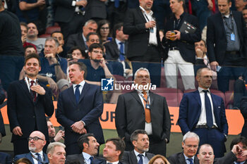 2023-05-31 - Orban Viktor Hungarian Prime Minister during Europe League final soccer match between AS Roma vs. Sevilla at the Puskas Arena in Budapest, Hungary, 31st of May 2023 - FINAL - SEVILLA FC VS AS ROMA - UEFA EUROPA LEAGUE - SOCCER