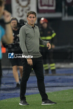 2023-10-05 - Rene’ Weiler (Coach of Servette FC)   during the UEFA Europa League 2023-2024 football match between AS Roma and Servette FC at the Olympic Stadium in Rome on 05 October 2023. - AS ROMA VS SERVETTE FC - UEFA EUROPA LEAGUE - SOCCER