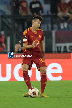 2023-10-05 - Stephan El Shaarawy (AS Roma);  during the UEFA Europa League 2023-2024 football match between AS Roma and Servette FC at the Olympic Stadium in Rome on 05 October 2023. - AS ROMA VS SERVETTE FC - UEFA EUROPA LEAGUE - SOCCER