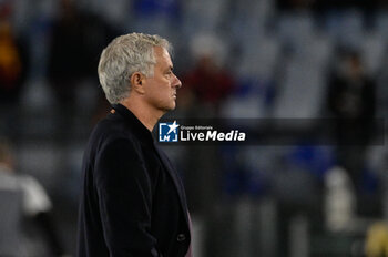 2023-12-14 - José Mourinho coach of AS Roma;  during the UEFA Europa League 2023-2024 football match between AS Roma vs FC Sheriff Tiraspol Group G at the Olympic Stadium in Rome on 14 December 2023. - AS ROMA VS FC SHERIFF TIRASPOL - UEFA EUROPA LEAGUE - SOCCER