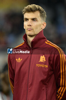 2023-12-14 - Diego Llorente (AS Roma);  during the UEFA Europa League 2023-2024 football match between AS Roma vs FC Sheriff Tiraspol Group G at the Olympic Stadium in Rome on 14 December 2023. - AS ROMA VS FC SHERIFF TIRASPOL - UEFA EUROPA LEAGUE - SOCCER