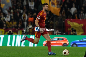 2023-12-14 - Bryan Cristante (AS Roma);  during the UEFA Europa League 2023-2024 football match between AS Roma vs FC Sheriff Tiraspol Group G at the Olympic Stadium in Rome on 14 December 2023. - AS ROMA VS FC SHERIFF TIRASPOL - UEFA EUROPA LEAGUE - SOCCER
