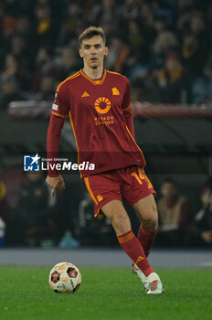 2023-12-14 - Diego Llorente (AS Roma);  during the UEFA Europa League 2023-2024 football match between AS Roma vs FC Sheriff Tiraspol Group G at the Olympic Stadium in Rome on 14 December 2023. - AS ROMA VS FC SHERIFF TIRASPOL - UEFA EUROPA LEAGUE - SOCCER