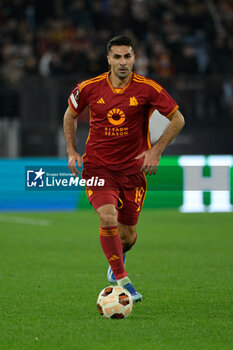 2023-12-14 - Mehmet Celik (AS Roma);  during the UEFA Europa League 2023-2024 football match between AS Roma vs FC Sheriff Tiraspol Group G at the Olympic Stadium in Rome on 14 December 2023. - AS ROMA VS FC SHERIFF TIRASPOL - UEFA EUROPA LEAGUE - SOCCER