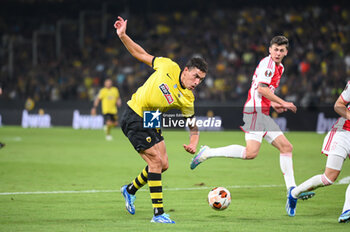 2023-10-05 - 14 Ezequiel Ponce of AEK FC during the UEFA Europa League, Group B match between AEK FC and Ajax at Opap Arena on October 5, 2023, in Athens, Greece. - UEFA EUROPA LEAGUE - AEK FC VS AJAX, EUROPA LEAGUE, GROUP B - UEFA EUROPA LEAGUE - SOCCER