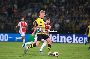 2023-10-05 - 6 Jens Jonsson of AEK FC during the UEFA Europa League, Group B match between AEK FC and Ajax at Opap Arena on October 5, 2023, in Athens, Greece. - UEFA EUROPA LEAGUE - AEK FC VS AJAX, EUROPA LEAGUE, GROUP B - UEFA EUROPA LEAGUE - SOCCER