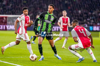 2023-11-09 - Joao Pedro of Brighton & Hove Albion during the UEFA Europa League, Group B football match between AFC Ajax and Brighton & Hove Albion on November 9, 2023 at the Johan Cruyff ArenA in Amsterdam, Netherlands - FOOTBALL - EUROPA LEAGUE - AJAX V BRIGHTON - UEFA EUROPA LEAGUE - SOCCER