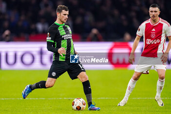 2023-11-09 - Pascal Gross of Brighton & Hove Albion during the UEFA Europa League, Group B football match between AFC Ajax and Brighton & Hove Albion on November 9, 2023 at the Johan Cruyff ArenA in Amsterdam, Netherlands - FOOTBALL - EUROPA LEAGUE - AJAX V BRIGHTON - UEFA EUROPA LEAGUE - SOCCER