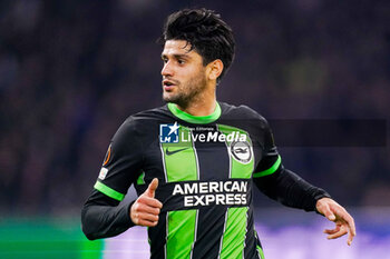 2023-11-09 - Mahmoud Dahoud of Brighton & Hove Albion during the UEFA Europa League, Group B football match between AFC Ajax and Brighton & Hove Albion on November 9, 2023 at the Johan Cruyff ArenA in Amsterdam, Netherlands - FOOTBALL - EUROPA LEAGUE - AJAX V BRIGHTON - UEFA EUROPA LEAGUE - SOCCER