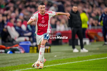 2023-11-09 - Steven Berghuis of AFC Ajax during the UEFA Europa League, Group B football match between AFC Ajax and Brighton & Hove Albion on November 9, 2023 at the Johan Cruyff ArenA in Amsterdam, Netherlands - FOOTBALL - EUROPA LEAGUE - AJAX V BRIGHTON - UEFA EUROPA LEAGUE - SOCCER