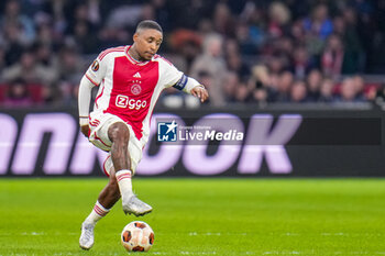 2023-11-09 - Steven Bergwijn of AFC Ajax during the UEFA Europa League, Group B football match between AFC Ajax and Brighton & Hove Albion on November 9, 2023 at the Johan Cruyff ArenA in Amsterdam, Netherlands - FOOTBALL - EUROPA LEAGUE - AJAX V BRIGHTON - UEFA EUROPA LEAGUE - SOCCER