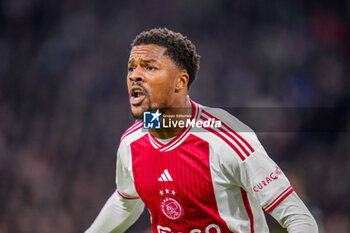 2023-11-09 - Chuba Akpom of AFC Ajax during the UEFA Europa League, Group B football match between AFC Ajax and Brighton & Hove Albion on November 9, 2023 at the Johan Cruyff ArenA in Amsterdam, Netherlands - FOOTBALL - EUROPA LEAGUE - AJAX V BRIGHTON - UEFA EUROPA LEAGUE - SOCCER