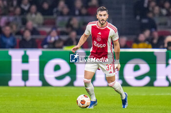 2023-11-09 - Josip Sutalo of AFC Ajax during the UEFA Europa League, Group B football match between AFC Ajax and Brighton & Hove Albion on November 9, 2023 at the Johan Cruyff ArenA in Amsterdam, Netherlands - FOOTBALL - EUROPA LEAGUE - AJAX V BRIGHTON - UEFA EUROPA LEAGUE - SOCCER
