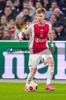 2023-11-09 - Kristian Hlynsson of AFC Ajax during the UEFA Europa League, Group B football match between AFC Ajax and Brighton & Hove Albion on November 9, 2023 at the Johan Cruyff ArenA in Amsterdam, Netherlands - FOOTBALL - EUROPA LEAGUE - AJAX V BRIGHTON - UEFA EUROPA LEAGUE - SOCCER