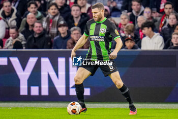 2023-11-09 - James Milner of Brighton & Hove Albion during the UEFA Europa League, Group B football match between AFC Ajax and Brighton & Hove Albion on November 9, 2023 at the Johan Cruyff ArenA in Amsterdam, Netherlands - FOOTBALL - EUROPA LEAGUE - AJAX V BRIGHTON - UEFA EUROPA LEAGUE - SOCCER