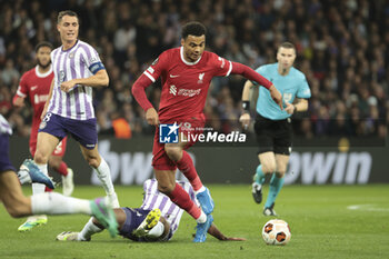 2023-11-09 - Cody Gakpo of Liverpool during the UEFA Europa League, Group E football match between Toulouse FC and Liverpool FC on November 9, 2023 at the Stadium in Toulouse, France - FOOTBALL - EUROPA LEAGUE - TOULOUSE V LIVERPOOL - UEFA EUROPA LEAGUE - SOCCER