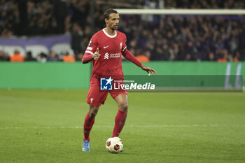 2023-11-09 - Joel Matip of Liverpool during the UEFA Europa League, Group E football match between Toulouse FC and Liverpool FC on November 9, 2023 at the Stadium in Toulouse, France - FOOTBALL - EUROPA LEAGUE - TOULOUSE V LIVERPOOL - UEFA EUROPA LEAGUE - SOCCER