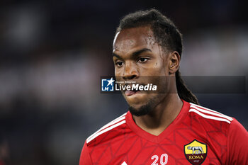 2023-12-14 - Renato Sanches of Roma looks on during the UEFA Europa League, Group G football match between AS Roma and FC Sheriff on December 14, 2023 at Stadio Olimpico in Rome, Italy - FOOTBALL - EUROPA LEAGUE - ROMA V SHERIFF - UEFA EUROPA LEAGUE - SOCCER