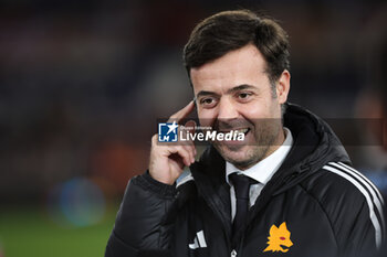 2023-12-14 - Tiago Pinto sport director of Roma during an interview before the UEFA Europa League, Group G football match between AS Roma and FC Sheriff on December 14, 2023 at Stadio Olimpico in Rome, Italy - FOOTBALL - EUROPA LEAGUE - ROMA V SHERIFF - UEFA EUROPA LEAGUE - SOCCER