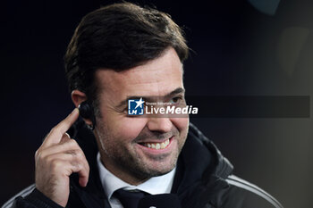2023-12-14 - Tiago Pinto sport director of Roma during an interview before the UEFA Europa League, Group G football match between AS Roma and FC Sheriff on December 14, 2023 at Stadio Olimpico in Rome, Italy - FOOTBALL - EUROPA LEAGUE - ROMA V SHERIFF - UEFA EUROPA LEAGUE - SOCCER