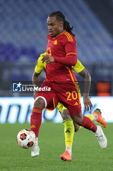 2023-12-14 - Renato Sanches of Roma in action during the UEFA Europa League, Group G football match between AS Roma and FC Sheriff on December 14, 2023 at Stadio Olimpico in Rome, Italy - FOOTBALL - EUROPA LEAGUE - ROMA V SHERIFF - UEFA EUROPA LEAGUE - SOCCER