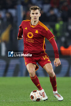 2023-12-14 - Diego Llorente of Roma in action during the UEFA Europa League, Group G football match between AS Roma and FC Sheriff on December 14, 2023 at Stadio Olimpico in Rome, Italy - FOOTBALL - EUROPA LEAGUE - ROMA V SHERIFF - UEFA EUROPA LEAGUE - SOCCER