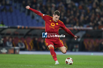 2023-12-14 - Andrea Belotti of Roma in action during the UEFA Europa League, Group G football match between AS Roma and FC Sheriff on December 14, 2023 at Stadio Olimpico in Rome, Italy - FOOTBALL - EUROPA LEAGUE - ROMA V SHERIFF - UEFA EUROPA LEAGUE - SOCCER