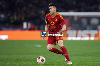 2023-12-14 - Stephan El Shaarawy of Roma in action during the UEFA Europa League, Group G football match between AS Roma and FC Sheriff on December 14, 2023 at Stadio Olimpico in Rome, Italy - FOOTBALL - EUROPA LEAGUE - ROMA V SHERIFF - UEFA EUROPA LEAGUE - SOCCER