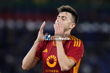 2023-12-14 - Stephan El Shaarawy of Roma reacts during the UEFA Europa League, Group G football match between AS Roma and FC Sheriff on December 14, 2023 at Stadio Olimpico in Rome, Italy - FOOTBALL - EUROPA LEAGUE - ROMA V SHERIFF - UEFA EUROPA LEAGUE - SOCCER