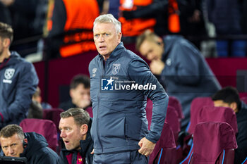 2023-12-14 - David Moyes Manager of West Ham United during the UEFA Europa League, Group A football match between West Ham United and Freiburg on 14 December 2023 at the London Stadium in London, England - FOOTBALL - EUROPA LEAGUE - WEST HAM V FREIBURG - UEFA EUROPA LEAGUE - SOCCER
