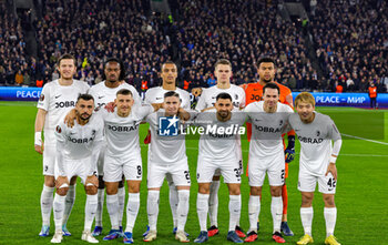 2023-12-14 - Team of SC Freiburg during the UEFA Europa League, Group A football match between West Ham United and Freiburg on 14 December 2023 at the London Stadium in London, England - FOOTBALL - EUROPA LEAGUE - WEST HAM V FREIBURG - UEFA EUROPA LEAGUE - SOCCER