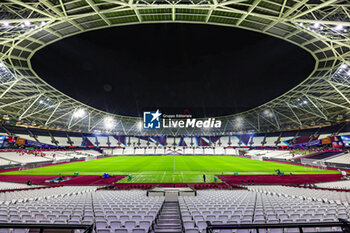 2023-12-14 - General view during the UEFA Europa League, Group A football match between West Ham United and Freiburg on 14 December 2023 at the London Stadium in London, England - FOOTBALL - EUROPA LEAGUE - WEST HAM V FREIBURG - UEFA EUROPA LEAGUE - SOCCER