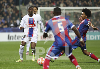2023-01-06 - Nordi Mukiele of PSG during the French Cup, round of 64 football match between La Berrichonne de Chateauroux and Paris Saint-Germain on January 6, 2023 at Gaston Petit stadium in Chateauroux, France - FOOTBALL - FRENCH CUP - CHATEAUROUX V PARIS SG - FRENCH CUP - SOCCER