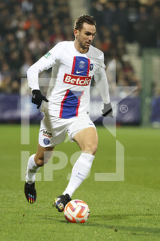 2023-01-06 - Fabian Ruiz Pena of PSG during the French Cup, round of 64 football match between La Berrichonne de Chateauroux and Paris Saint-Germain on January 6, 2023 at Gaston Petit stadium in Chateauroux, France - FOOTBALL - FRENCH CUP - CHATEAUROUX V PARIS SG - FRENCH CUP - SOCCER