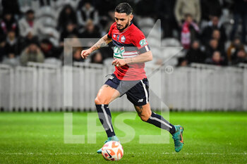 2023-01-08 - Remy CABELLA of Lille during the French Cup, round of 64 football match between LOSC Lille and ESTAC Troyes on January 8, 2023 at Pierre Mauroy stadium in Villeneuve-d'Ascq, France - FOOTBALL - FRENCH CUP - LILLE V TROYES - FRENCH CUP - SOCCER