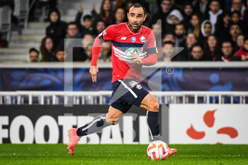 2023-01-08 - Ismaily GONCALVES DOS SANTOS of Lille during the French Cup, round of 64 football match between LOSC Lille and ESTAC Troyes on January 8, 2023 at Pierre Mauroy stadium in Villeneuve-d'Ascq, France - FOOTBALL - FRENCH CUP - LILLE V TROYES - FRENCH CUP - SOCCER