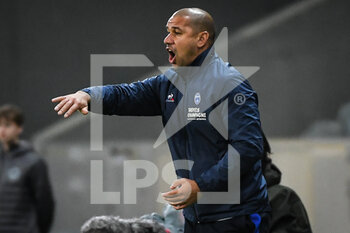 2023-01-08 - Patrick KISNORBO of ESTAC Troyes during the French Cup, round of 64 football match between LOSC Lille and ESTAC Troyes on January 8, 2023 at Pierre Mauroy stadium in Villeneuve-d'Ascq, France - FOOTBALL - FRENCH CUP - LILLE V TROYES - FRENCH CUP - SOCCER