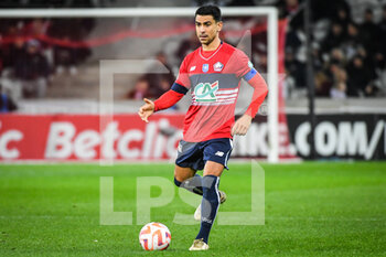 2023-01-08 - Benjamin ANDRE of Lille during the French Cup, round of 64 football match between LOSC Lille and ESTAC Troyes on January 8, 2023 at Pierre Mauroy stadium in Villeneuve-d'Ascq, France - FOOTBALL - FRENCH CUP - LILLE V TROYES - FRENCH CUP - SOCCER