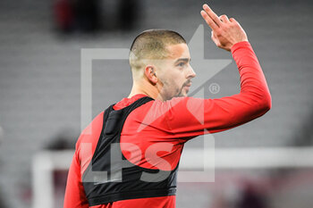 2023-01-08 - Edon ZHEGROVA of Lille during the French Cup, round of 64 football match between LOSC Lille and ESTAC Troyes on January 8, 2023 at Pierre Mauroy stadium in Villeneuve-d'Ascq, France - FOOTBALL - FRENCH CUP - LILLE V TROYES - FRENCH CUP - SOCCER