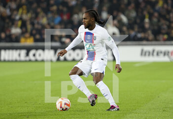 23/01/2023 - Renato Sanches of PSG during the French Cup, round of 32 football match between US Pays de Cassel and Paris Saint-Germain (PSG) on January 23, 2023 at Stade Bollaert-Delelis in Lens, France - FOOTBALL - FRENCH CUP - PAYS DE CASSEL V PARIS SG - FRENCH CUP - CALCIO