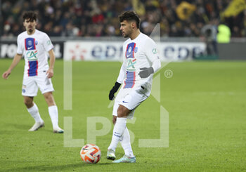 23/01/2023 - Juan Bernat of PSG during the French Cup, round of 32 football match between US Pays de Cassel and Paris Saint-Germain (PSG) on January 23, 2023 at Stade Bollaert-Delelis in Lens, France - FOOTBALL - FRENCH CUP - PAYS DE CASSEL V PARIS SG - FRENCH CUP - CALCIO