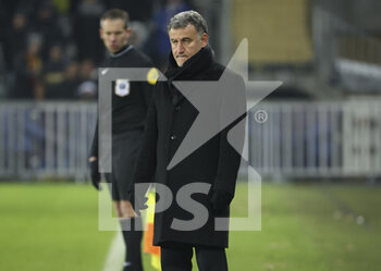 23/01/2023 - Coach of PSG Christophe Galtier during the French Cup, round of 32 football match between US Pays de Cassel and Paris Saint-Germain (PSG) on January 23, 2023 at Stade Bollaert-Delelis in Lens, France - FOOTBALL - FRENCH CUP - PAYS DE CASSEL V PARIS SG - FRENCH CUP - CALCIO
