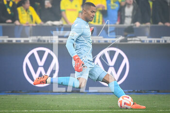 2023-04-29 - Alban LAFONT of Nantes during the French Cup, Final football match between FC Nantes and Toulouse FC on April 29, 2023 at Stade de France in Saint-Denis near Paris, France - FOOTBALL - FRENCH CUP - FINAL - NANTES V TOULOUSE - FRENCH CUP - SOCCER