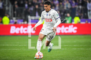 2023-04-29 - Fares CHAIBI of Toulouse during the French Cup, Final football match between FC Nantes and Toulouse FC on April 29, 2023 at Stade de France in Saint-Denis near Paris, France - FOOTBALL - FRENCH CUP - FINAL - NANTES V TOULOUSE - FRENCH CUP - SOCCER