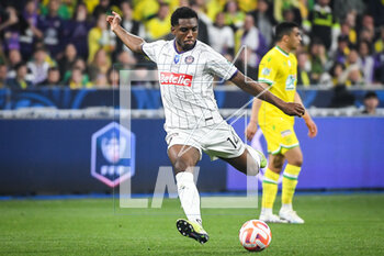2023-04-29 - Logan COSTA of Toulouse during the French Cup, Final football match between FC Nantes and Toulouse FC on April 29, 2023 at Stade de France in Saint-Denis near Paris, France - FOOTBALL - FRENCH CUP - FINAL - NANTES V TOULOUSE - FRENCH CUP - SOCCER